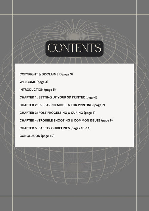 Beginner's Guide to 3D Resin Printing for Electroforming eBook (Digital File Download)